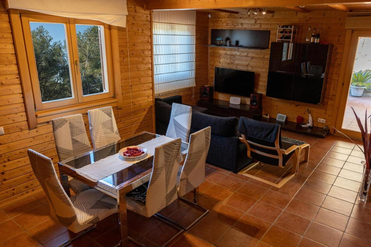 Casa De Madera En Calafell Villa Eksteriør bilde